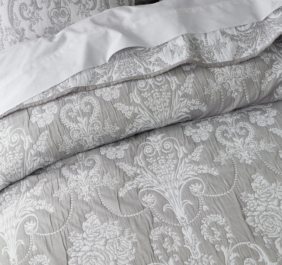 Olivia Coverlet Set Range Grey – Manchester Warehouse