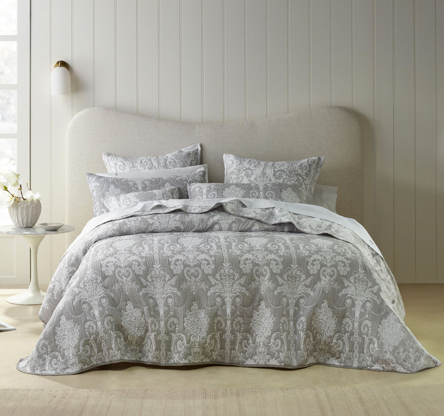 Olivia Coverlet Set Range Grey – Manchester Warehouse