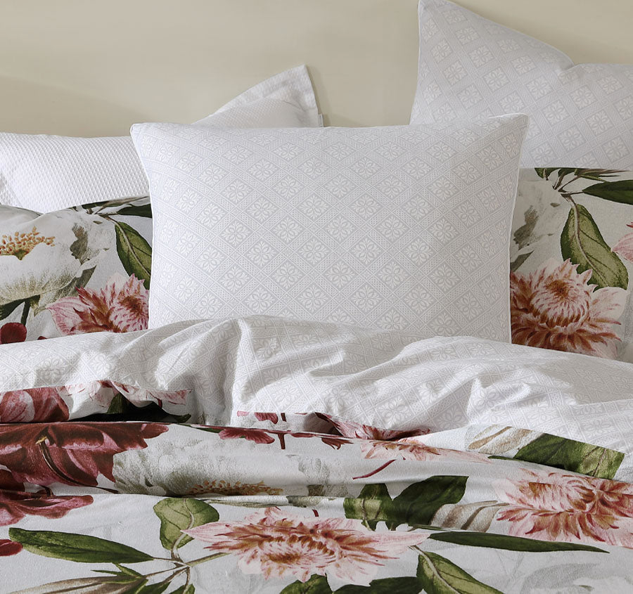 Floral hotsell european pillowcase