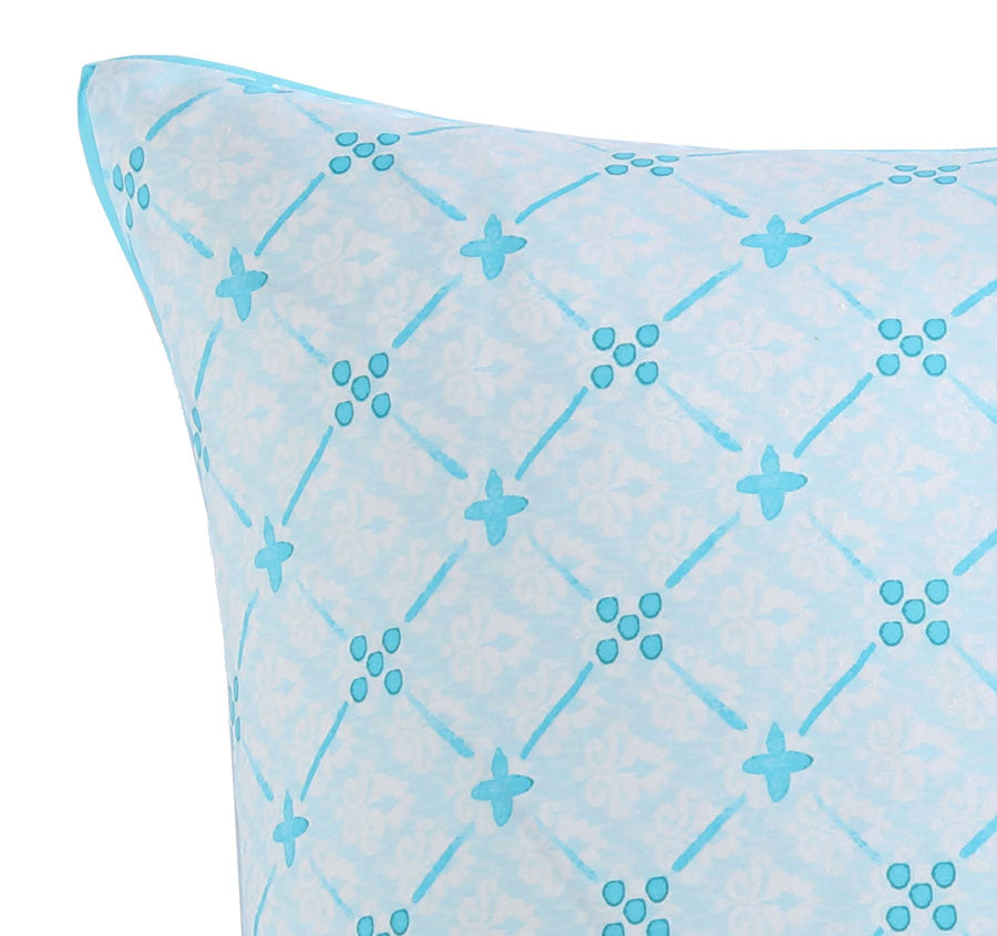 Aqua european pillowcases best sale