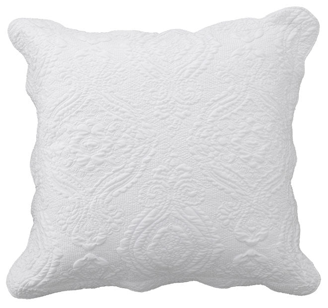 White 2024 european pillowcase