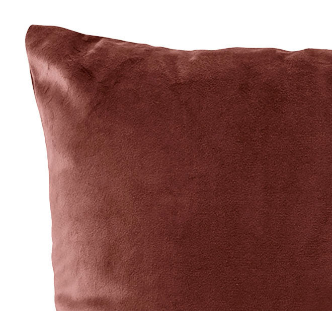 Burgundy european outlet pillowcase