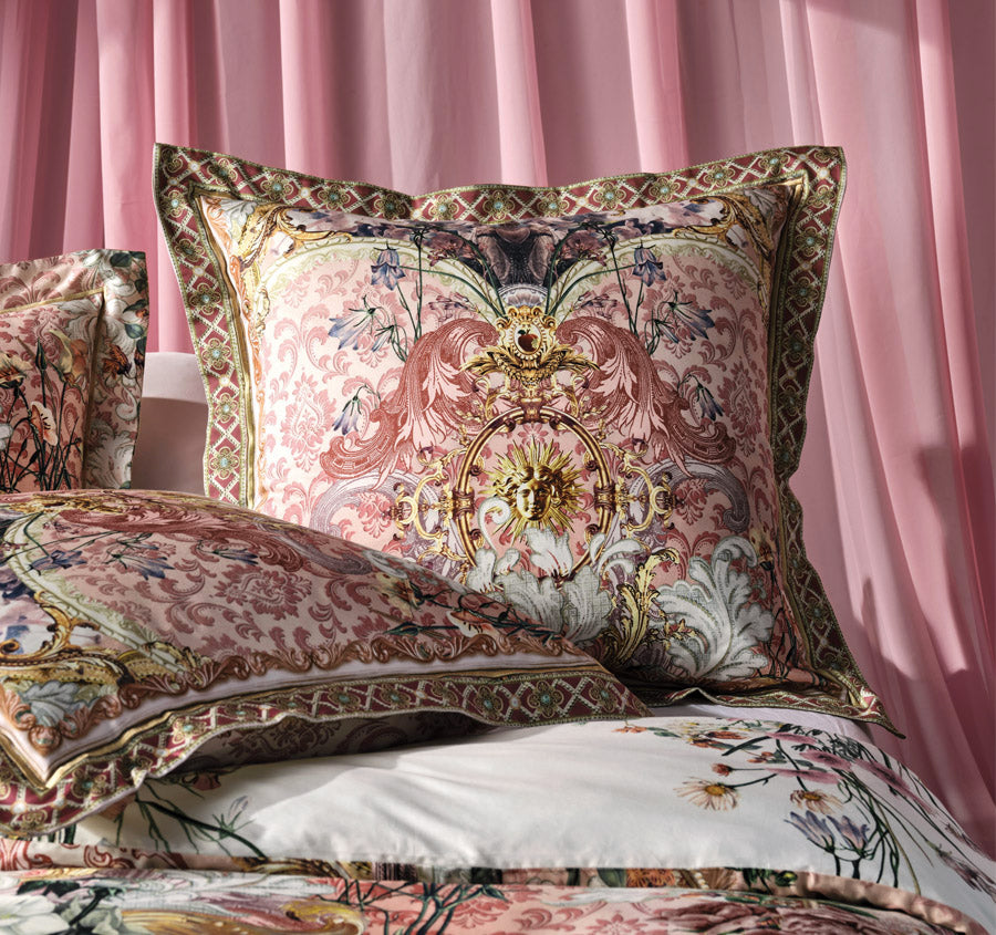 Pink store european pillowcase