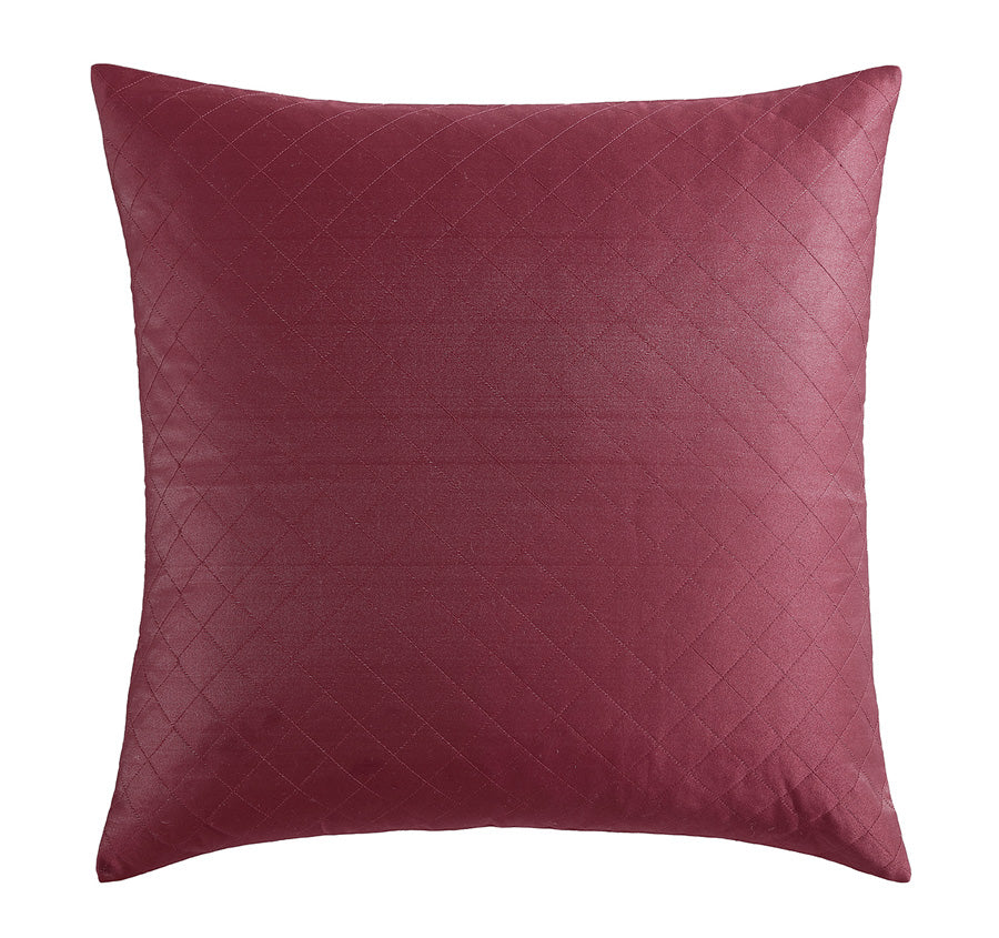 Burgundy 2025 european pillowcase